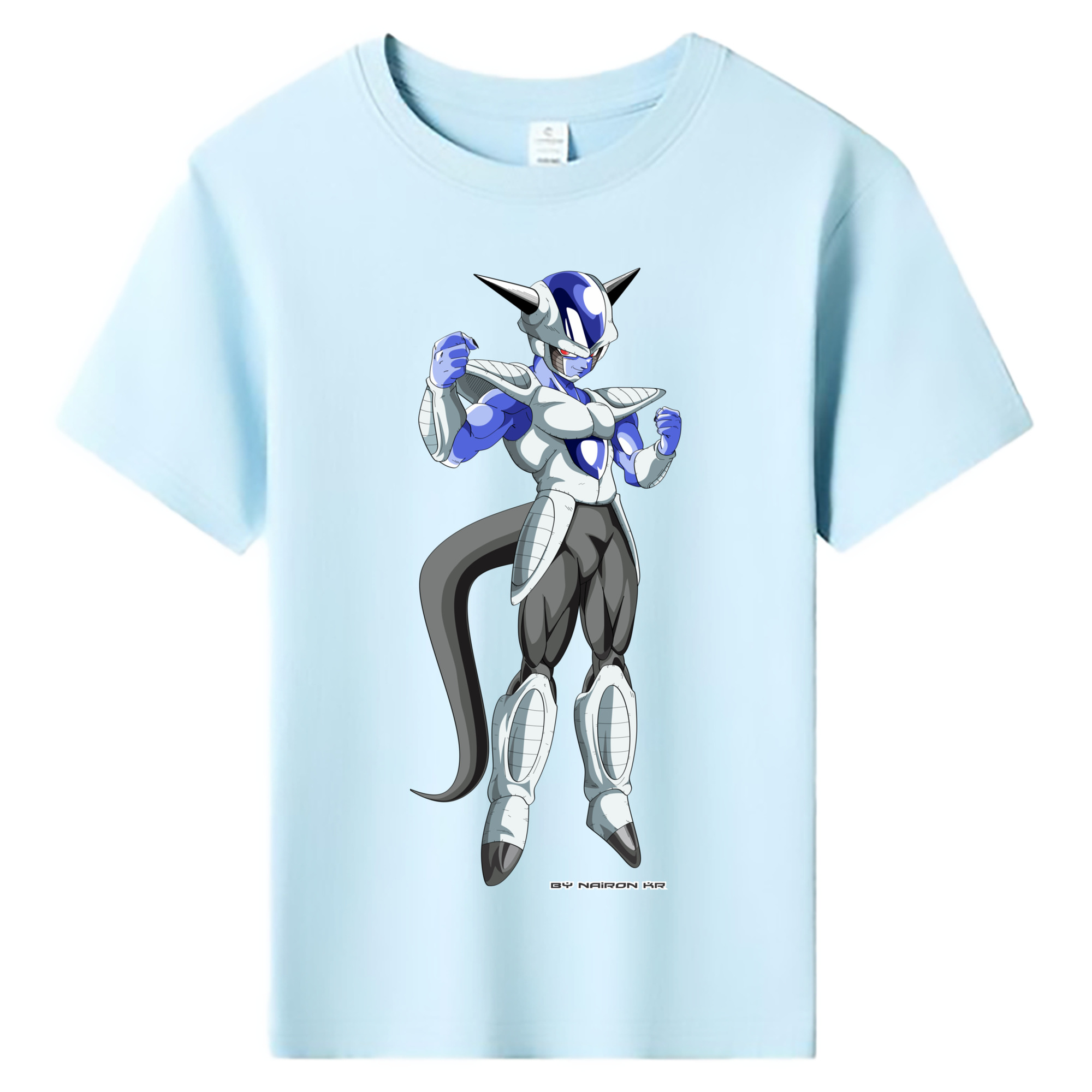 （画像用） ドラゴンボール フリーザ DRAGON BALL Frieza 綿100％キッズTシャツ（フロントプリント）